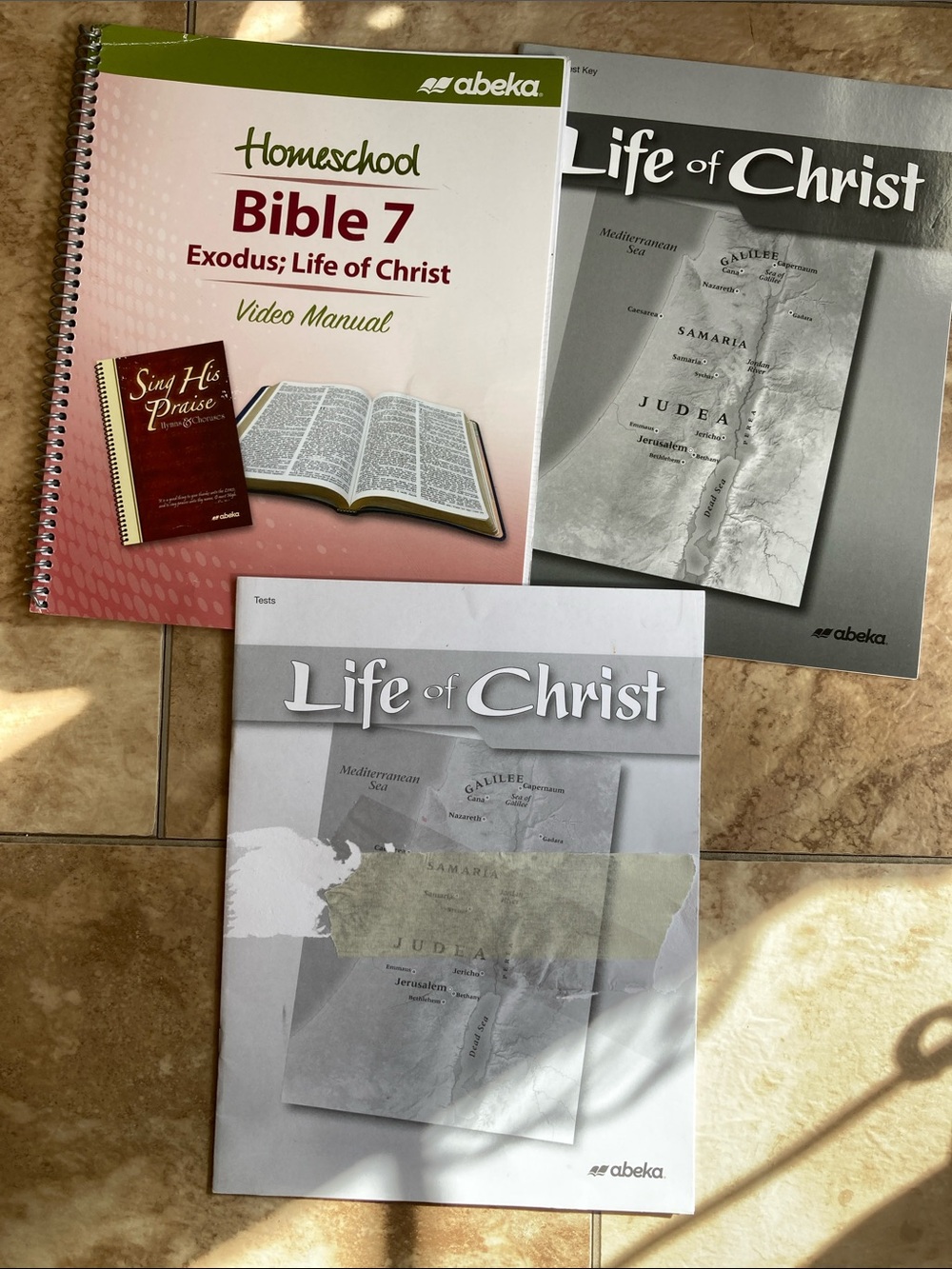 Abeka Bible 7: Exodus; Life of Christ Homeschool Curriculum | Grade 7